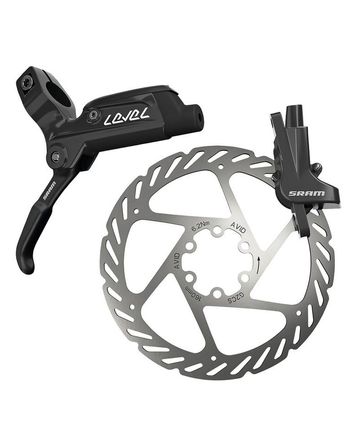 Vordere Bremsscheibe Sram Level Aluminium Schwarz