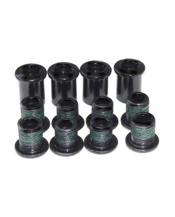 Screws Chainring Sram 4 Arms Doble RG Long Steel Steel Black