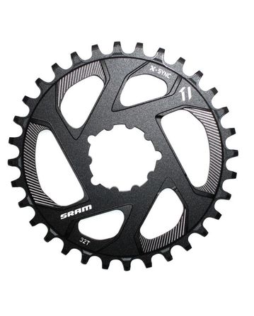 Plato Sram X-Sync DM 6mm Offset 11v Negro