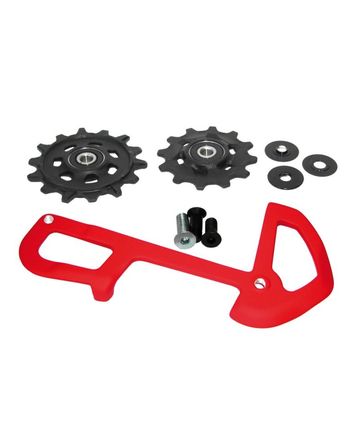Jockey Wheels Set X-Sync+Jail Sram Derailleur X01 12s Red