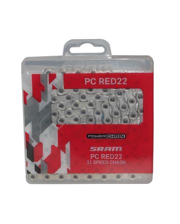 Chain Sram Red22 Hollowpin 114 Pin Lock 11s Links Silver