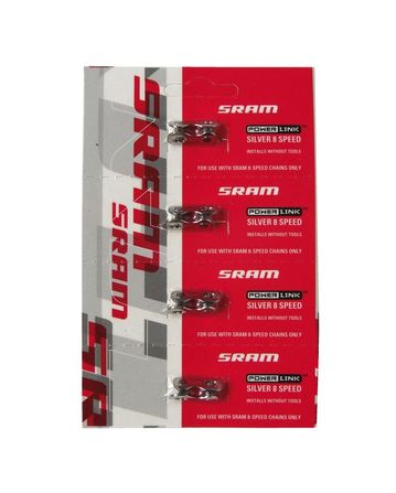 Conector Cadena Sram Powerlink 8v Plata 1 ud