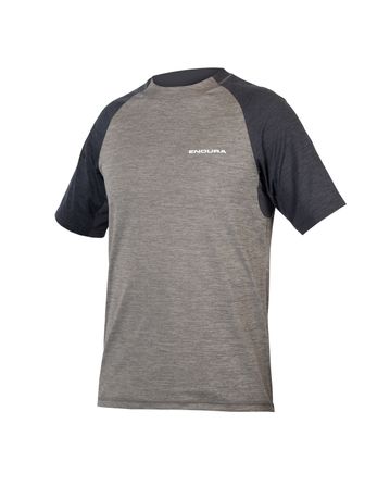 SingleTrack Camiseta Manga Corta Endura Pewter Gris
