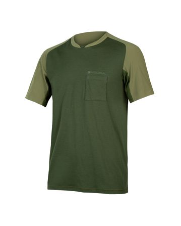 T-Shirt GV500 Foyle Endura Vert Olive
