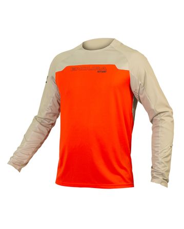 MT500 Burner Long Sleeve Jersey Endura Paprika