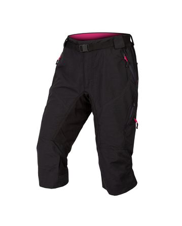 Hummvee II Short 3/4 Corsaire Endura Femme Noir
