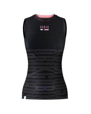 Second Skin Maillot de corps Gobik Femme Rose Tss Noir