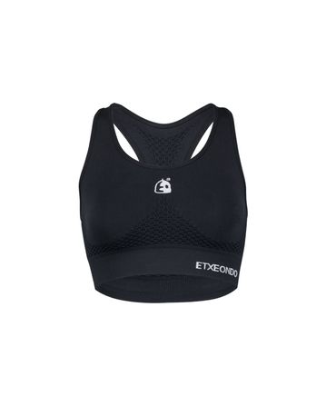 Soutien-Gorge de Sport Etxeondo Femme Noir