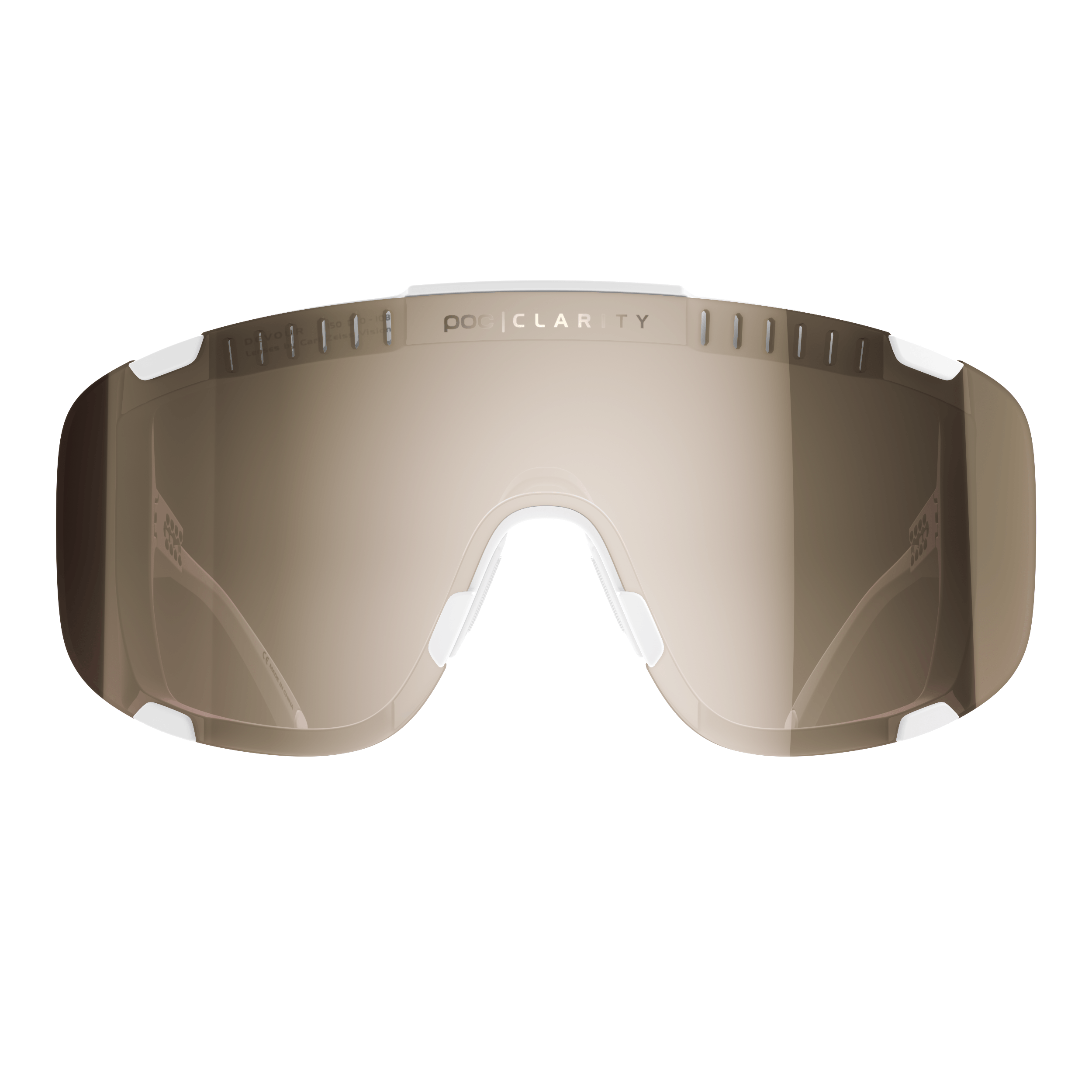 POC Devour Sport-Sonnenbrille Mit Riesigem Sichtfeld & Verstellbaren Bügeln – Für Rad & Trail