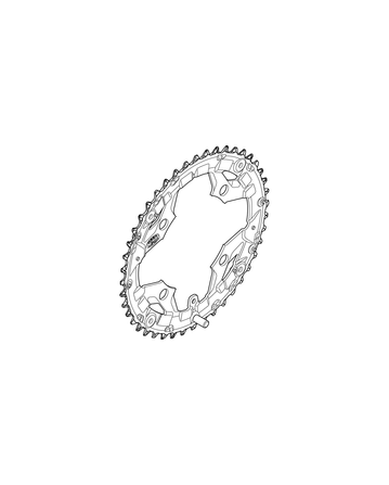 Chainring Shimano Acera FC-M391/430 44t Black