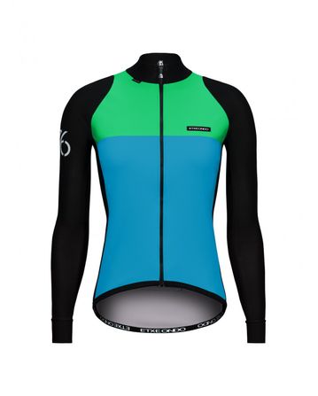 Obena Jacket Etxeondo Woman Blue/Lime