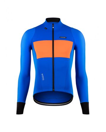 Chaqueta Lur Etxeondo Hombre Azul/Naranja