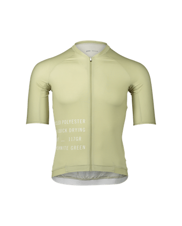 Pristine Print Kurzarm Jersey Poc Man Prehnite Green