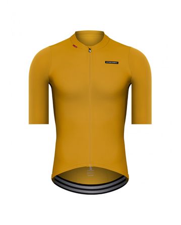 Alde 110LW Maillot Etxeondo Hombre 2023 Amarillo Mostaza