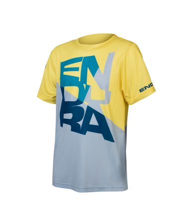 SingleTrack Core Tee Endura Enfants Blueberry