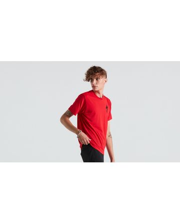 S-Logo Kurzarm Tee Specialized Männer Flored