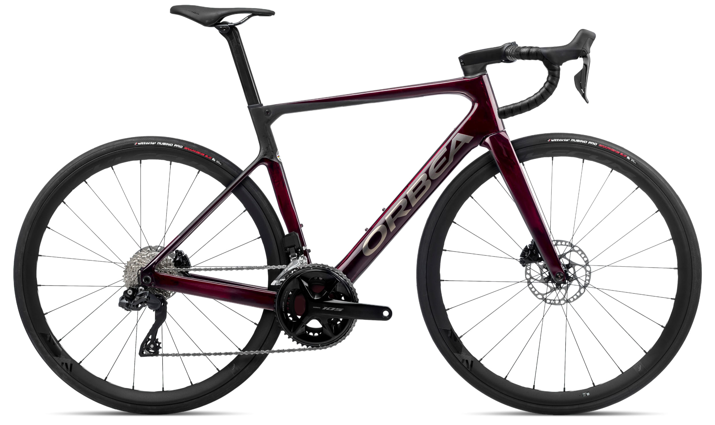 Orbea Orca M30iltd Pwr 2023 Red Wine Gloss/Carbon Raw Matt