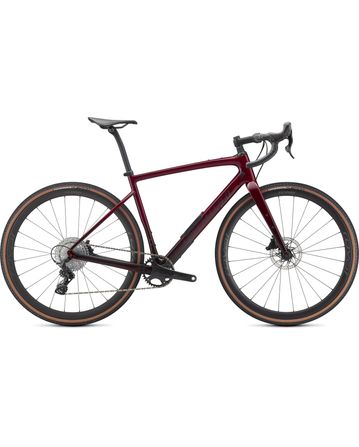 Diverge Pro Carbon Campagnolo LTD 13v Gravel Fahrrad Specialized Glanz Maroon/Schwarz Tint Fade/Satin Schwarz/Chrome