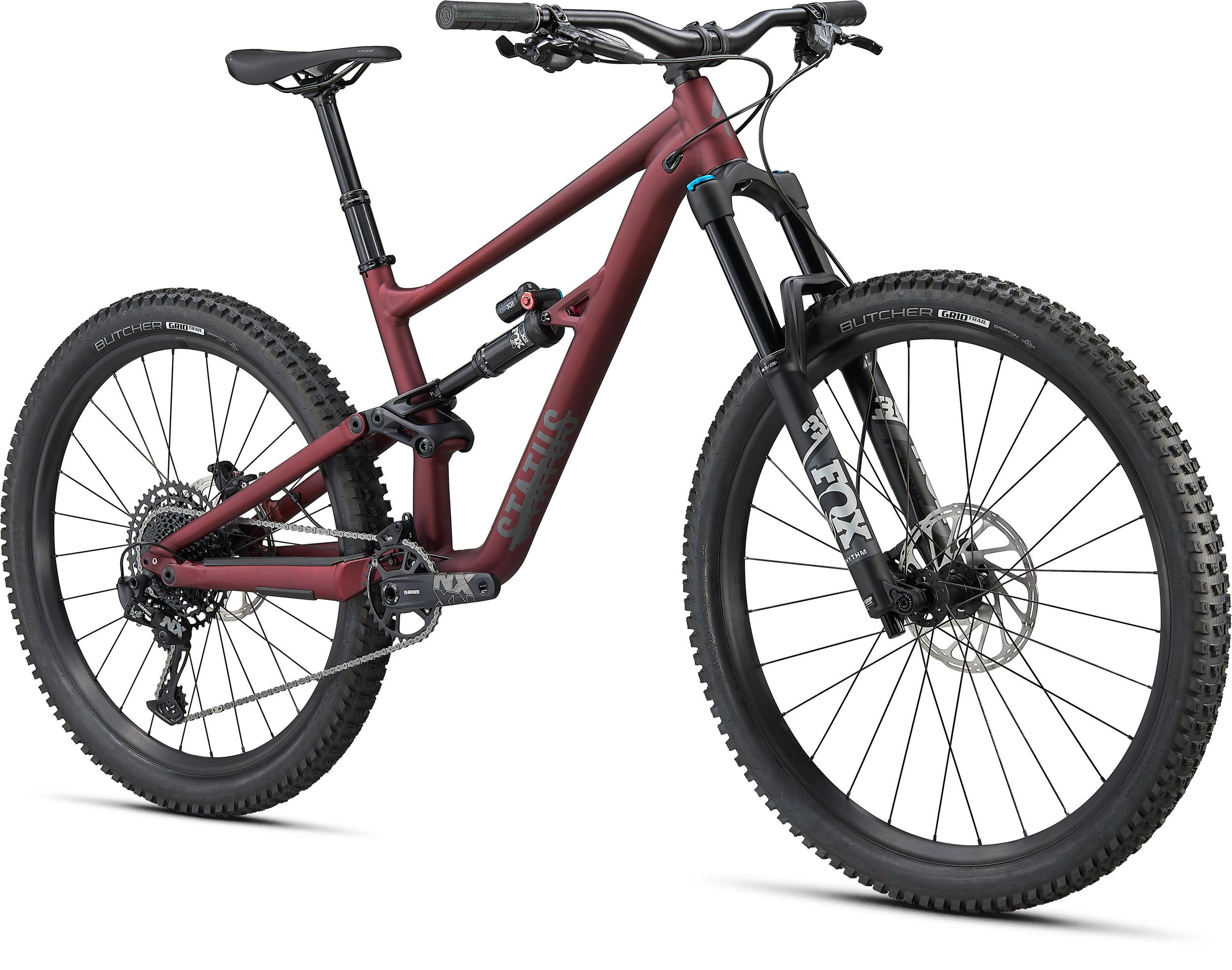 Specialized Status160 S2 マルーン DMRペダル付 Status 160 Base Specialized 2021 Satin Maroon/Charcoal - IBKBike