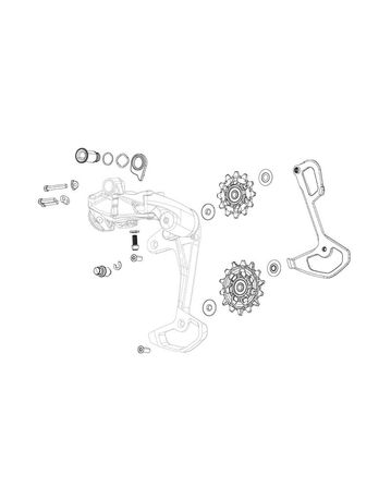 Kit Carcasa Cambio Sram XX1 AXS Eagle