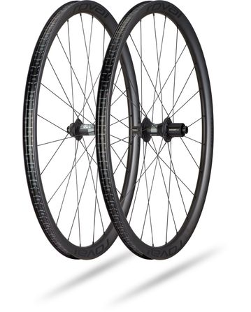 Roval Terra C Gravel Disc Brake Clincher Wheelset Satin Carbon/Satin Black