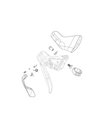 Bremsflüssigkeitsbehälterdeckel Bremse links Sram HRD/HRR