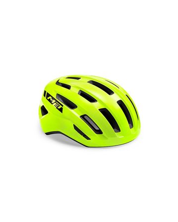 Miles Helmet Met Yellow Fluo Shine