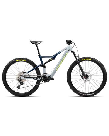 Orbea Rise H30 2023 Option Shimano EN600 Computer Iceberg Grey/Moondust Blue Gloss