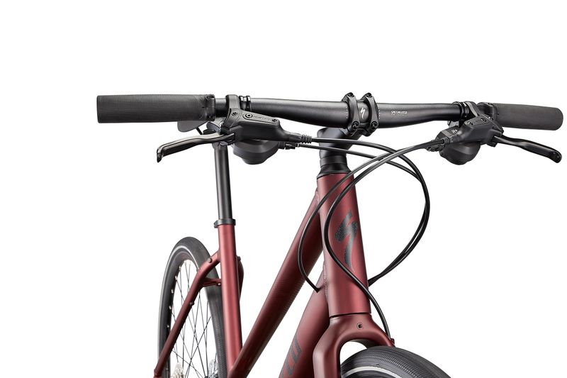 Sirrus 3.0 ST Specialized 2022 Satin Maroon Gloss Maroon Satin Black Reflective IBKBike Cycling Shop