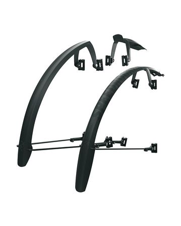 Pack Guardabarros Delantero/Trasero SKS Speedrocker 28" 47mm Negro