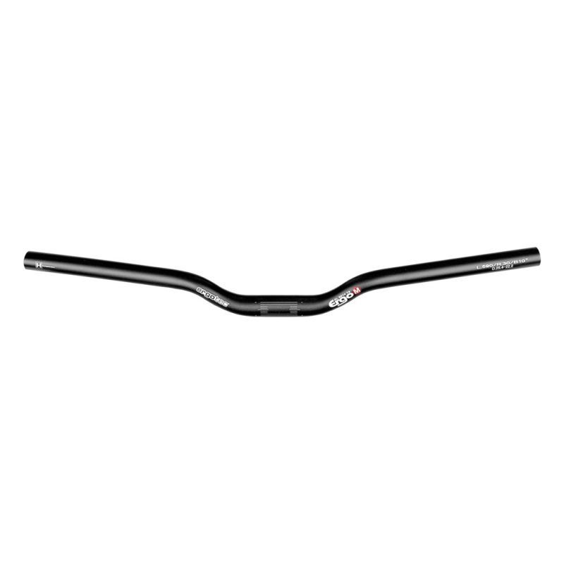 Ergo M Alloy Bike Handlebar Ergotec Black IBKBike Cycling Shop