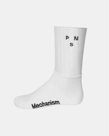Pas Normal Studios Mechanism Aero Socks White