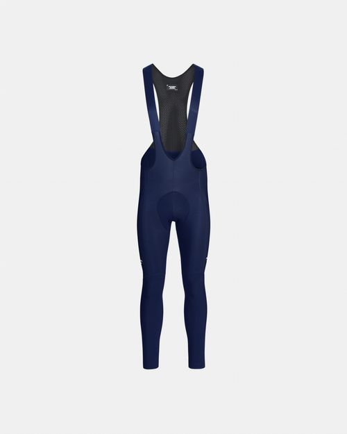 Pas Normal Studios Essential Thermal Long Bibs Man Navy