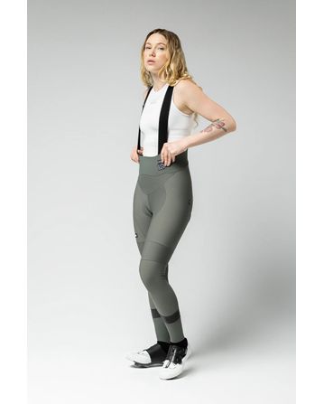 Bib Tights Absolute 6.0 K9 Gobik Woman Evergreen