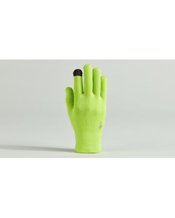 Thermal Knit Lange Handschuhe Specialized Hyper Green