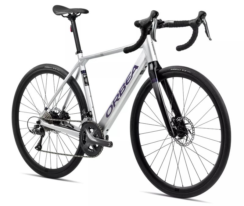 Orbea Gain D50 2024 Metallic Silver Matt/Black Gloss IBKSport your